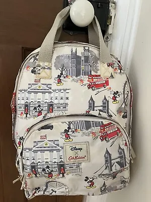£17.99 • Buy Catch Kidston Disney X Mickey Mouse London Backpack Rucksack Rare Discontinued