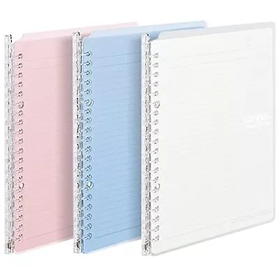 Campus Smart Ring Binders 3 Pack B5 Light Colors Binder Notebooks Up To 25 ... • $22.66