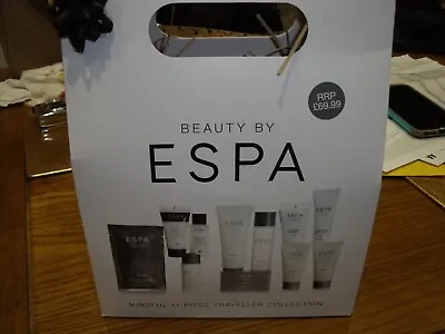 Beauty By Espa Gift Set Mindful 11 Piece Traveller Collection Rrp £69.99 Gift • £16