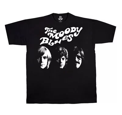 MOODY BLUES Faces T SHIRT S-M-L-XL-2XL New Official Liquid Blue Merchandise • $17.05