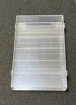 6 Shelf 1:24 Mirrored Plastic Wall Mounted Display Case 28.5X17.75X4 • $29.99