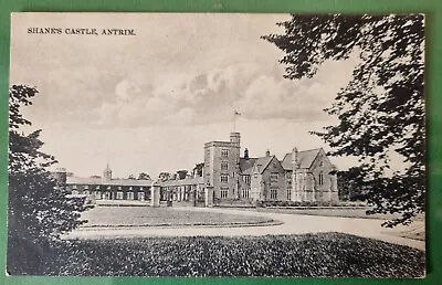 Shane's Castle Lough Neagh Randalstown Co Antrim Lawrence Publ Dublin Postcard • £2.55