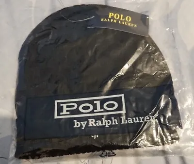 Boys Mens Polo Ralph Lauren Hat Beanie BLACK  • £22.87