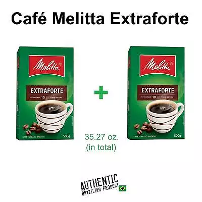 Melitta Extra Strong Coffee Vacuum-Packed 17.64 Oz. (Pack Of 2) • $49.99