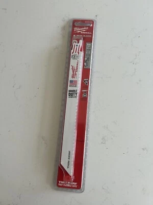 Milwaukee 48005187 Sawzall Blade Metal Thin Kerf 230 Mm 14 TPI • £12