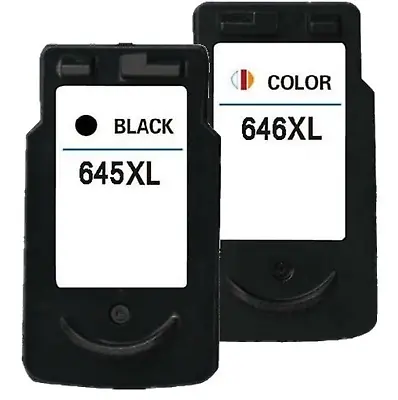 Generic PG-645XL CL-646XL Ink For Canon MG2460 MG2560 MG2960 MG2965 MG3060 MX496 • $12