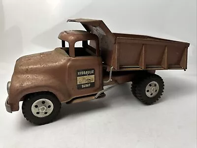 Vintage Tonka Hydraulic Dump Truck 1957 Bronze Original  • $99