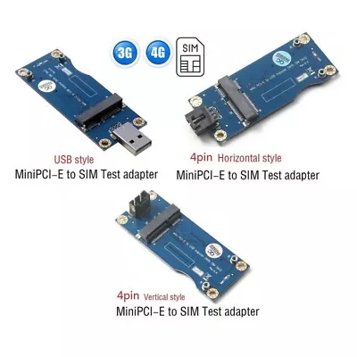 Mini PCI-E To USB Adapter With SIM Card Slot For 3G 4G WWAN/LTE Module • £13.56