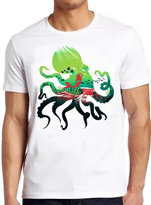 Octopus Fishes Fish Mermaid Meme Sea Life Funny Vintage Gift Tee T Shirt M838 • £6.35