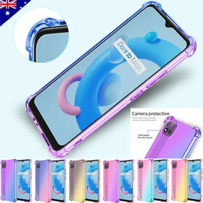 For Oppo A79 A16S A54S A17 A91 Case Clear Silicone Shockproof Gradient Gel Cover • $12.99