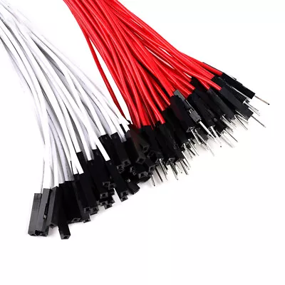 20cm F-F M-F M-M Solderless Breadboard Cable Dupont Jumper Wire Arduino 2.54mm • $4.07