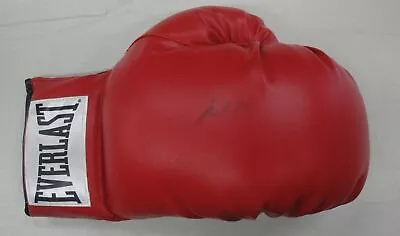 Muhammad Ali Hand Signed Autographed Red Everlast Boxing Glove GA 864572 Faded • $599.99