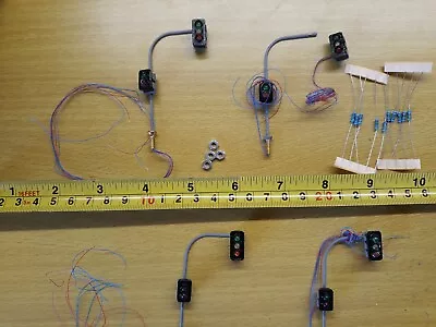£12 • Buy 4 Way 00/H0 Gauge Working Traffic Lights. Model Rail, 1:87, 1:78 Not N Gauge