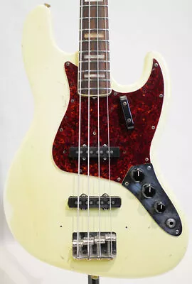 Fender Jazz Bass 1969 Vintage White Refinish Used Electric Bass • $11980.49