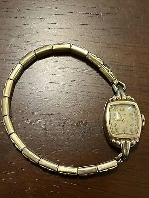 Vintage Elgin Ladies Watch 1939 Working Condition 10k Gold Filled • $45