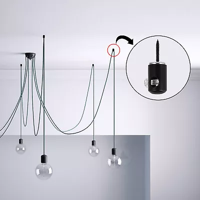 Ceiling Pendant Light Chandelier Cable Fixture Hook Lighting Organizer DIY Parts • £11.49