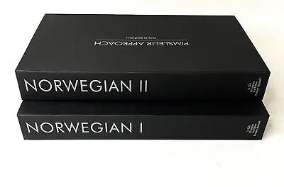 Pimsleur  Gold Edition NORWEGIAN Language Vol. I And II - 60 Lessons Total • £71.83