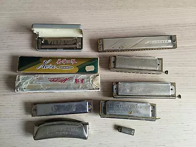 Vintage Harmonica Bundle As Seen • $12.43