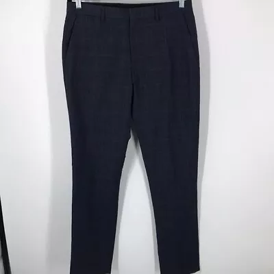 J. Crew Ludlow Slim-fit Glen Plaid Suit Pant In Italian Wool-linen Size 31 • $48