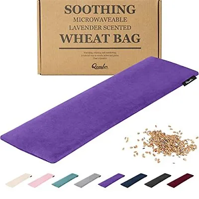 Microwave Heating Pad - Large Heat Pack Microwavable - Lavender Aromatherapy • $22.39