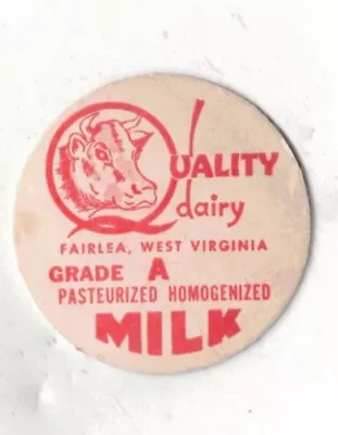 Quality Dairy-grade A Milk-fairleawest Virginia-one 3/4 Inches Width-vintage  • $0.99