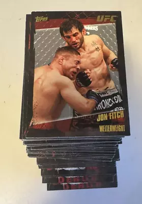 2010 Topps UFC Gold  Thick  Insert SP Card - You Pick - EX-MT • $0.99