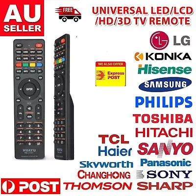 $9.98 • Buy Huayu RM-L1130+8 Universal LED/LCD TV Remote Control For Sony Philips Samsung LG