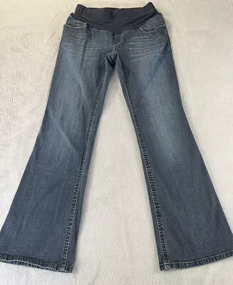 Oh Baby By Motherhood Womens Bootcut Blue Jeans Size Small • $9.87