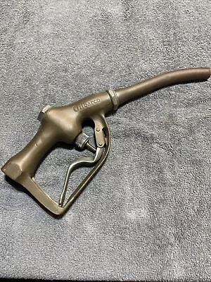 Vintage Gilbarco Brass Gas Pump Nozzle / Original Gas Pump Accessory • $199.99