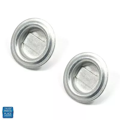 $20 • Buy 1  Metal Round Body Plug With Tabs Floor Trunk Extension Pair