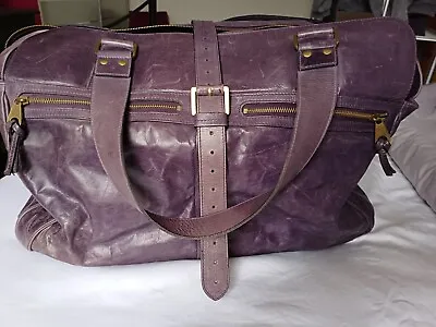 Mulberry Travel/weekend Bag Lilac • £550