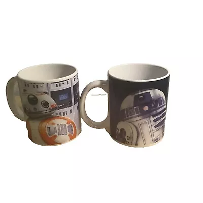 Set Of Two (2) Star Wars Galerie Coffee Mugs - R2D2 & BB8 • $12