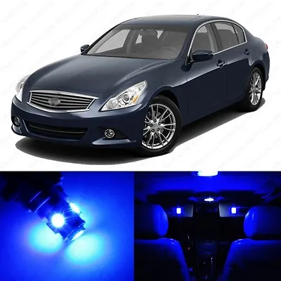 15 X Blue LED Interior Light Package For 2008 - 2017 Infiniti G37 Q50 + PRY TOOL • $13.99