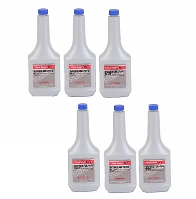 For Honda Acura Genuine Power Steering Fluid 12 Oz Bottle Pack Of 6 08206 9002 • $63.38