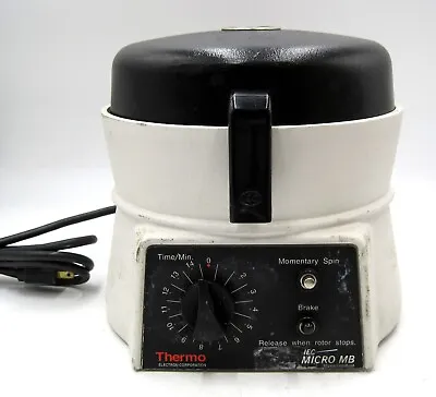 Thermo IEC MB Microcentrifuge Micro Hematocrit Centrifuge 275 Rotor PARTS/REPAIR • $125