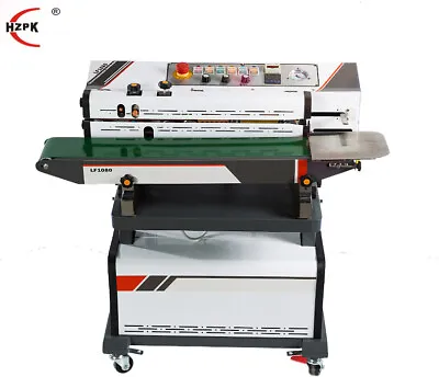 Air Inflation Suction / Flushing Continuous Band Sealer Vertical Vacuum Sealer • $3050
