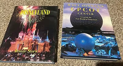 Vintage Disney Books Walt Disneys Epcot Center 1st Ed 82 Disneyland Inside Story • $39.99