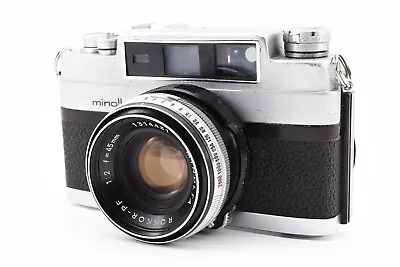 [Read!N.MINT] Minolta V2 Silver F/2 45mm Rangefinder 35mm Film From JAPAN #852 • $69.99