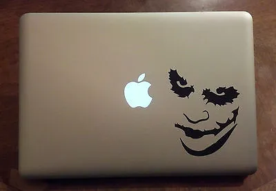 Joker Batman Dark Knight Vinyl Sticker Decal Macbook Pro Laptop Awesome USA • $5