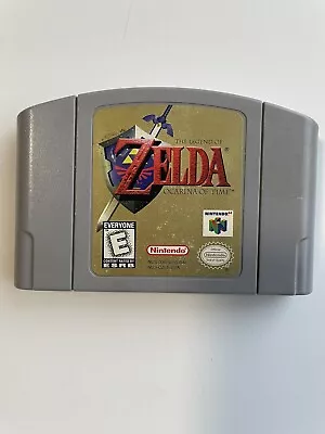 Legend Of Zelda: Ocarina Of Time (Nintendo 64 1998) Authentic • $42.99