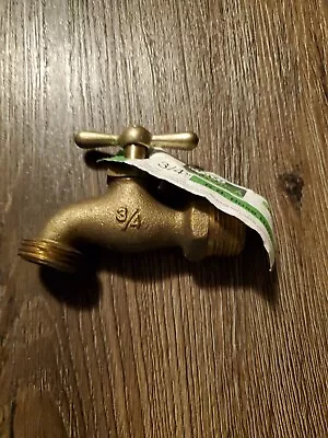 Brand New Faucet Solid Brass ¾” Threaded Outdoor Spigot Water Tap   • $18