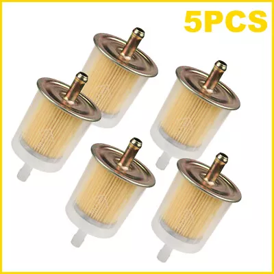 $9.45 • Buy 5pcs 5/16  Fuel Filters Industrial Universal Motorcycle RVs Inline Gas Fuel Line