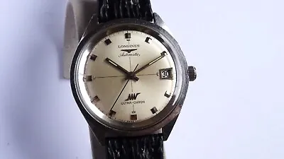 LONGINES Ultra-Chron Ref: 8301-3 Vintage Watch Automatic Serviced 37mm Oversized • £1195