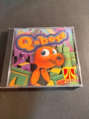 Q*Bert CD-Rom 1999 Windows 95/98 Atari Classic PC Game Qbert Free Shipping • $4.95