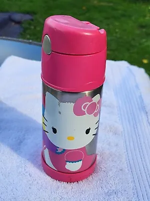 Hello Kitty Drinking Thermos Good Pre-Owned Condition • $13.75