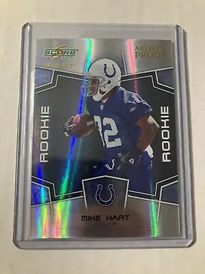 2008 Score Select Rookie Artist's Proof /32 Mike Hart #421 Rookie RC • $6.99