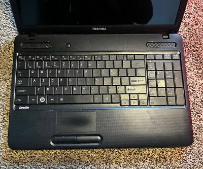 Toshiba Satellite C655-S5132 Laptop Computer Windows 7 For Parts Repair Only • $34.99