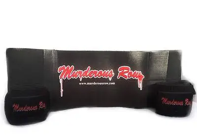 Murderous Row Hardcore Bench Press Set - SLING SHOT + HARDCORE WRIST WRAPS • $64.95