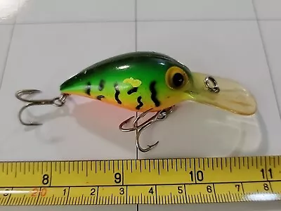 Vintage Pre-rapala Storm Wiggle Wart Fishing Lure Hot Tiger • $7.50