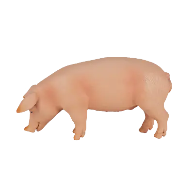 £7.95 • Buy Mojo PIG BOAR Farm Animals Toys Countryside Figures Rural Wildlife Models 